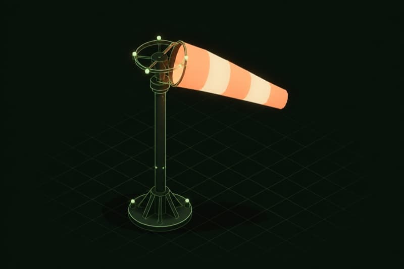 Illuminated Wind Cones