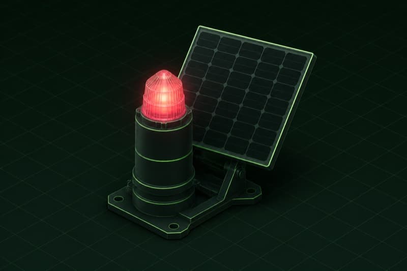 Solar Obstruction Lights