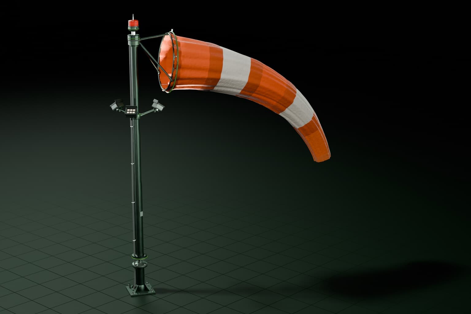 Illuminated Wind Cones